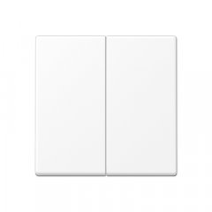 LB-Management taustiņš 2-viet, termoplasts krāsots, Serie A, sniegbalts matēts