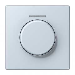 Centrālplate ar indikācijas logu KNX rotējošajam sensoram, Serie LS, outremer pale