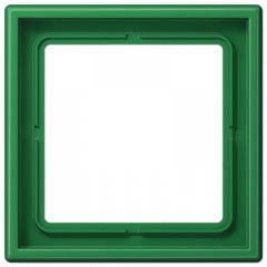 Rāmītis 1-vietīgs, vertikālā un horizontālā montāža, duroplasts, LS 990, zaļš