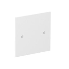 Montāžas adapteris tukšs 95x95mm, PA, dzidri balts, 9010 VH-P1 RW