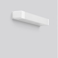 Gaismeklis R40, white, on/off Linear light fittings, L 500 B 55 H 80, Opal glass