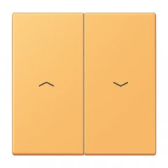 Taustiņs 2-viet žalūziju slēdzim, ar virzienrādītāju, Serie LS, ocre jaune clair