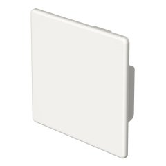 Gala aizsēgs 60x60mm, PVC, dzidri balts, 9010