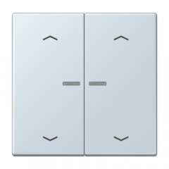 JUNG HOME taustiņš 2-viet, ar bultiņu simboliem<br />
, Serie LS, outremer pale