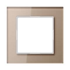 Stikla rāmītis 1-vietīgs, vertikālā un horizontālā montāža, A CREATION, šampanieša krāsā