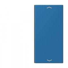 Taustiņs slēdzim 2-viet, ar virzienrādītāju, F40, Serie LS, bleu céruléen 31