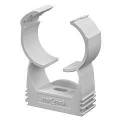 starQuick klipsis turētajs 27,5-32mm, PA, gaiši pelēks, 7035