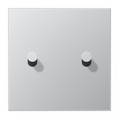 Virsma slēdžiem, 1-viet, 2 rotācijas slēdzis, Serie LS 1912, alumīnijs