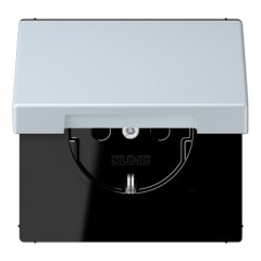 Kontaktligzda SCHUKO, 16 A 250 V ~, ar vāciņu, Serie LS, outremer pale