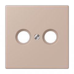 Virsma TV rozetei, termoplasts lakots, Serie LS, ombre brûlée claire