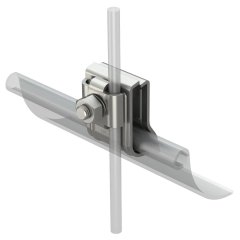Notekrenes skava ar spriņķis 2x8 / 2x6mm, V2A, 1.4301 RK-FIX VA