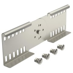 Regulējams savienojums kabeļu trepem 114x360, V2A, 1.4301, 2B