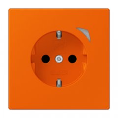 Kontaktligzda JUNG HOME SCHUKO, 16 A 250 V ~, skrūvju spailes, ar indikātoru un bērnu drošību, termoplasts krāsots