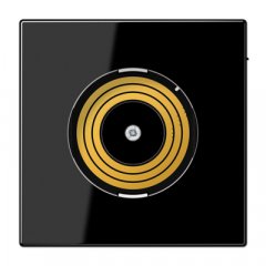 Virsma barošanas blokam Plug & Light, termoplasts, Serie LS, melns