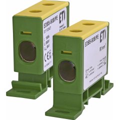 Sadaļu bloks EDBS-50B/PE zaļas/dzeltenas - 50mm2