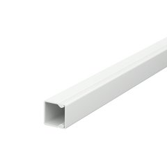 Kabeļu kanāls halogenbrīvs 20x20x2000, PC/ABS, gaiši pelēks, 7035