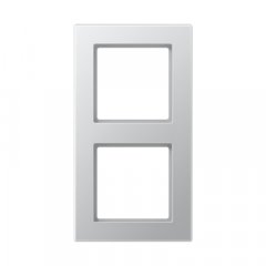 Rāmītis 2-vietīgs, vertikālā un horizontālā montāža, A CREATION, alumīnija