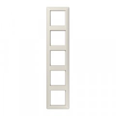 Rāmītis 5-vietīgs, vertikālā un horizontālā montāža, termoplasts, AS 500, ziloņkaula