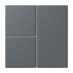 Taustiņs 3-viet, F40, Serie LS, gris foncé 31