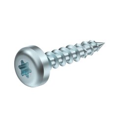 Skrūve ar slīpētam ribiņam 6x30, St, GTP