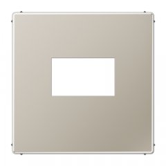 Virsma USB kontaktligzdai, Serie LS, krāsa nerūsējošais tērauds