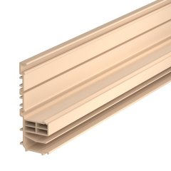 Grīdlīstes kanāls RAUDUO apakšējā daļa 105 x 40, PVC