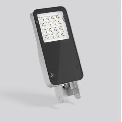 LIGHTSTREAM mini, 31 W, 4800 lm, 740, silver, on/off Spotlights, L 395 B 166 H 49, 90°/90°