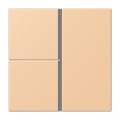 Taustiņs 3-viet, F40, Serie LS, terre sienne claire 31