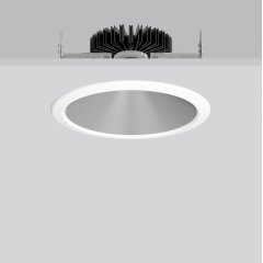 ENERGO DARKLIGHT, 27 W, 3200 lm, 840, white, DALI Recessed downlights, D 230 H 9 HEL 165, 51°