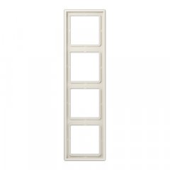 Rāmītis 4-vietīgs, vertikālā un horizontālā montāža, duroplasts, LS 990, ziloņkaula