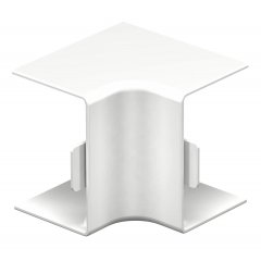 Iekšēja stūra vāks 30x45mm, PVC, dzidri balts, 9010