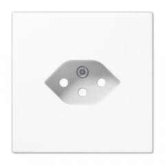 Virsma kontaktligzdai, Šveices tips, Typ 13, duroplasts, Serie LS, balts