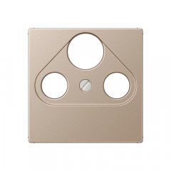 Centrālplate unversālā Sat/BK, Serie A, šampanieša krāsā