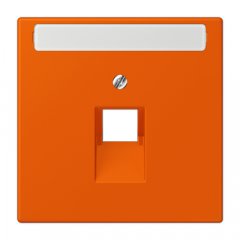 Virsma IAE/UAE-datu rozetei 1 x 8-polig, marķējams, termoplasts lakots, Serie LS, orange vif