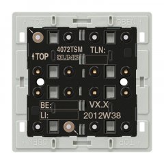 Taustes sensors maģistrāļu sistēmai KNX Tastsensor-Modul Standard, 2fach, Standard, F40 KNX, Free@Home iekārtas