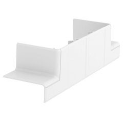 T veida adapters priekš Rapid 45-2 2 190x52x56, PC/ABS, dzidri balts, 9010