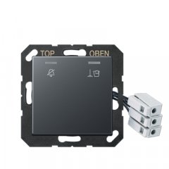 Viesnīcas koridora LED info zīme ar simboliem 230 V, Serie A, anthrazit matt