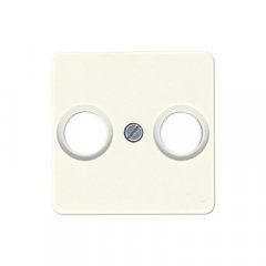 Virsma TV rozetei, duroplast, 50 x 50 mm, ziloņkaula