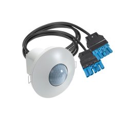 360° ceiling-mounted presence detector, recessed-mounted, approx. range Ø 8m, DUO, DALI/DSI