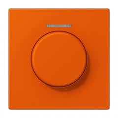 Centrālplate ar indikācijas logu KNX rotējošajam sensoram, Serie LS, orange vif