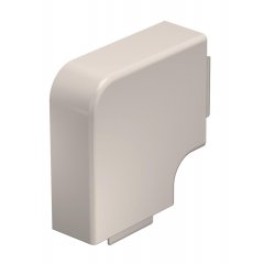 Plakana stūra vāks 40x90mm, PVC, krēmbalta, 9001