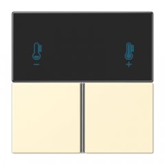 Taustiņs 3-viet, F40 KNX telpas kontrolierim, Serie LS, blanc