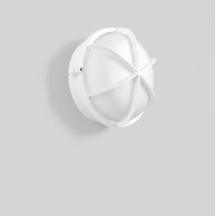 Gaismeklis ALU-SUPERIOR, white, on/off Ceiling and wall luminaires, D 245 H 125, Plastic (PC) opal