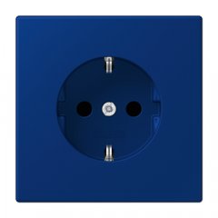 Kontaktligzda SCHUKO, 16 A 250 V ~, ar bērnu drošību, Serie LS, bleu outremer foncé