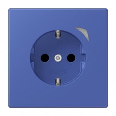 Kontaktligzda JUNG HOME SCHUKO, 16 A 250 V ~, Energy, skrūvju spailes, ar indikātoru un bērnu drošību, termoplasts