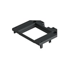 Adapterplate priekš UT3 un UT4, 1 Modul45 61x76x4, PA, grafīta melns, 9011 UT34 P1