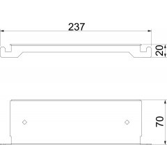 VākU profils 100x250, St, FS BSKM-DS 1025 FS