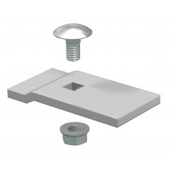 Klemme kabeļu trepem LG110, V2A, 1.4301, 2B