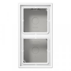 Kārba v/a montāžai 2-viet. balts LS990