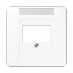 Vāks montāžas kārbai 1-vietīga, marķējams, termoplasts, Serie CD, balts